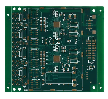 1.6mm 4 Layer High Frequency PCB Prototype Immersion Gold Rogers FR4