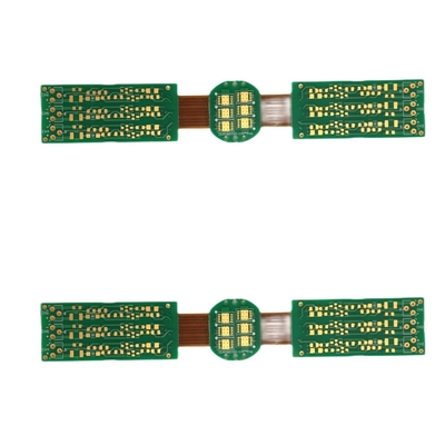 ENIG 2u Multilayer Rigid Flex PCB Assembly 3oz Base Double Layer